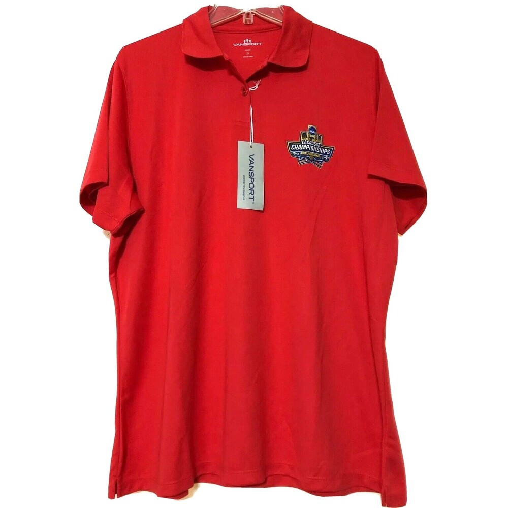 NCAA 2019 Mens LaCrosse Championship Philly Polo Shirt Top Women Size 2X New